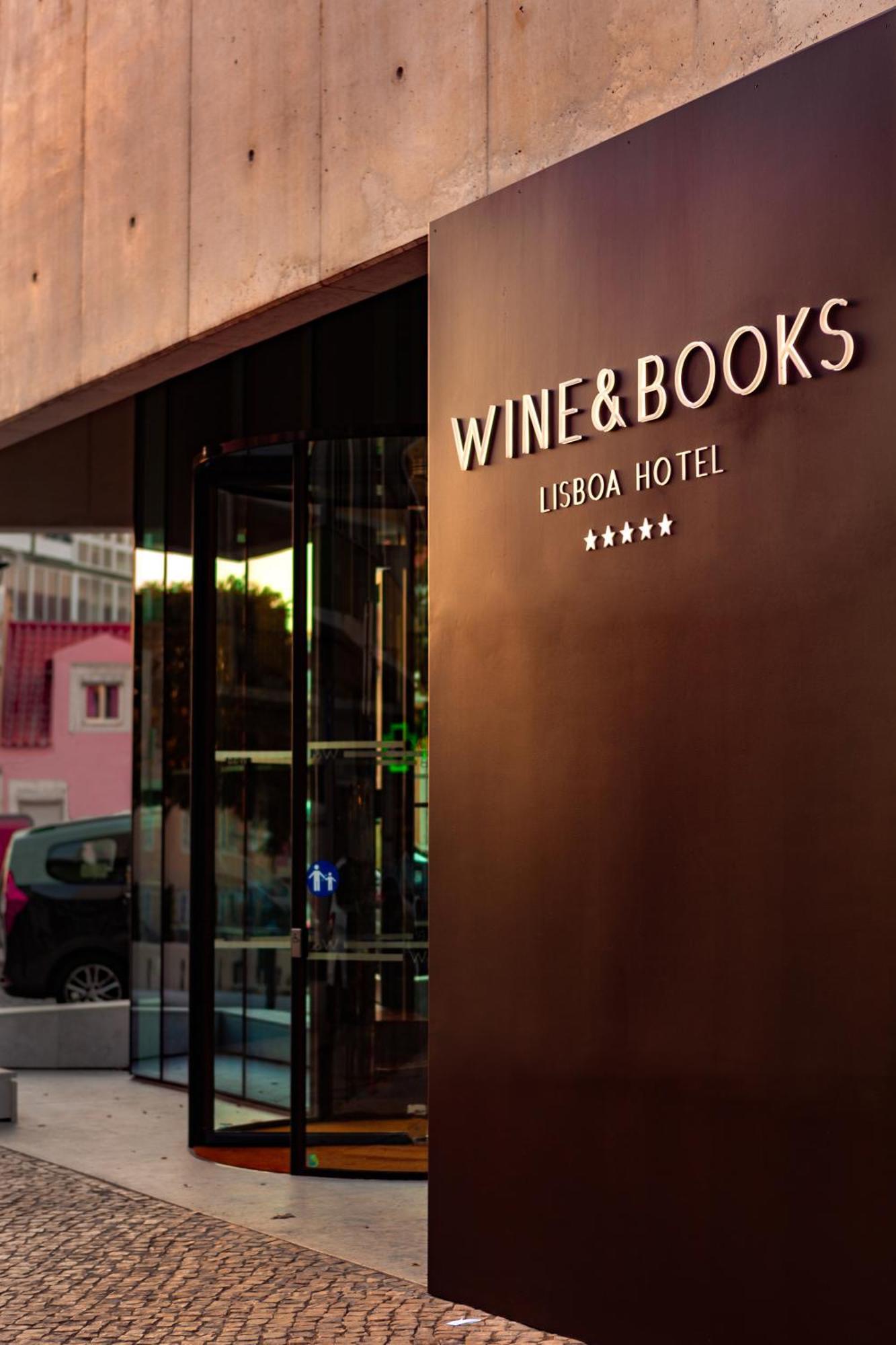 Wine & Books Lisboa Hotel Eksteriør billede Wine & Books Hotel